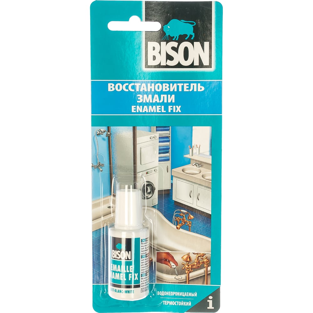 Клей для ремонта BISON ENAMEL FIX CRD 20ML 6307219 - выгодная цена ...