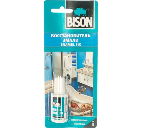 Клей для ремонта BISON ENAMEL FIX CRD 20ML 6307219