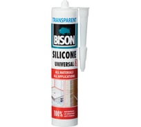 Универсальный прозрачный силикон BISON SILICONE UNIVERSAL TRANS 280 ML 6306987