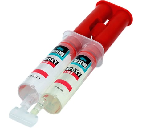 Клей BISON EPOXY 5 MINUTES CRD 24ML 6307223