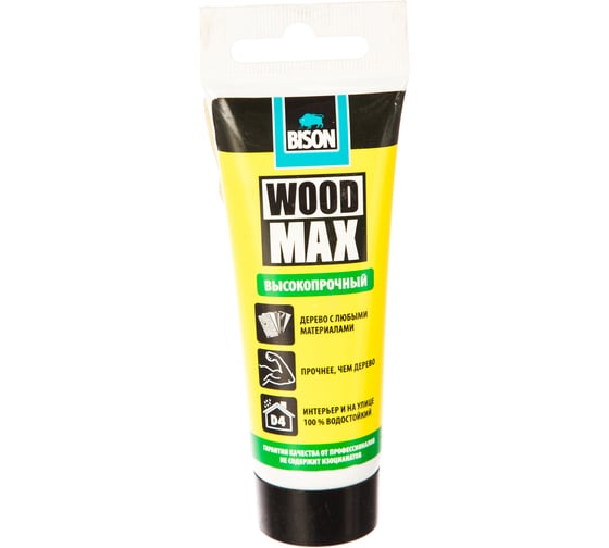 Клей BISON WOOD MAX TUB 100G 6312868