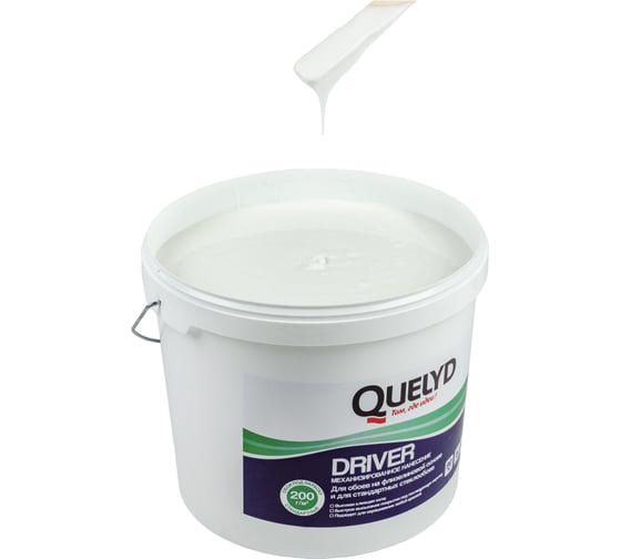 Клей для стеклохолста и стеклообоев QUELYD DRIVER 18 кг 50125902