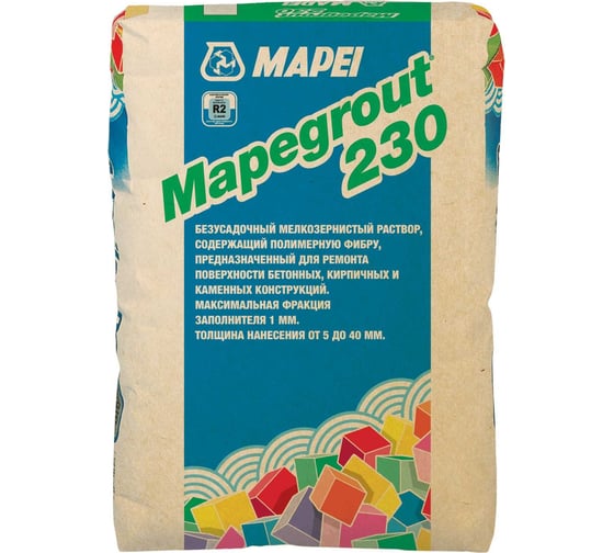 Ремонтный состав MAPEI MAPEGROUT 230 25 кг 1342525
