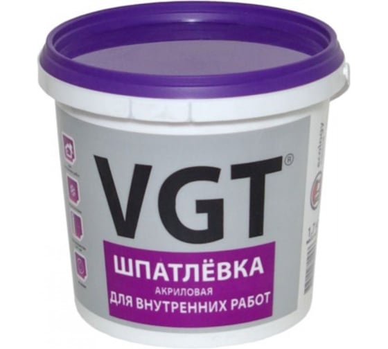 Шпатлевка для внутренних работ 18 кг VGT 11603367