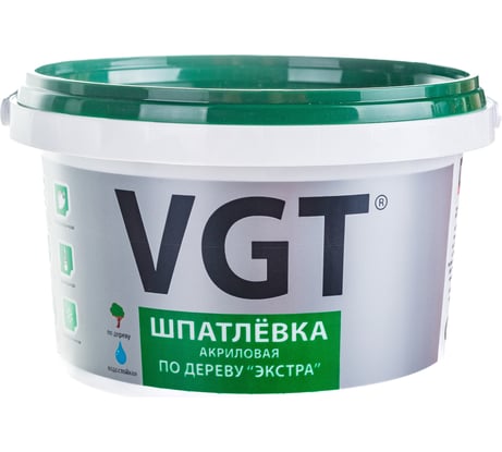 Шпаклевка по дереву Экстра Венге 1 кг VGT 11602862