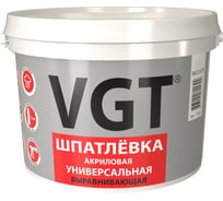 Акриловая универсальная шпаклевка 1 кг для наружных и внутренних работ VGT 52963