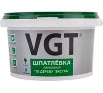 Шпаклевка по дереву Экстра Береза 1 кг VGT 11593637