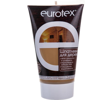 ШПАТЛЕВКА ПО ДЕРЕВУ Eurotex ДУБ 0,225 КГ 17748