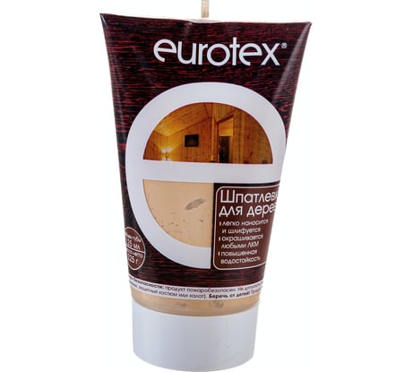 ШПАТЛЕВКА ПО ДЕРЕВУ Eurotex ЛИСТВЕННИЦА 0,225 КГ 17744