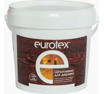 ШПАТЛЕВКА ПО ДЕРЕВУ Eurotex ОРЕХ 1,5 КГ 53346