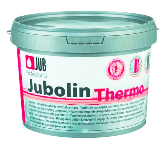 Теплоизоляционная шпатлевка для внутренних работ Jubolin Thermo 5 л. ведро 1/2/72 51220