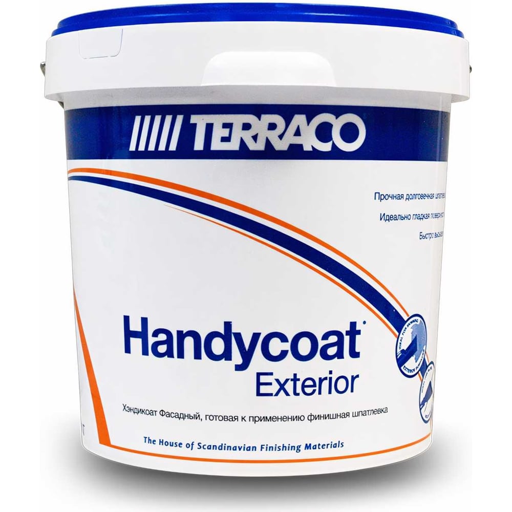 Шпатлевка финишная Handycoat для фасадных работ 25 кг TERRACO 6325025 ...