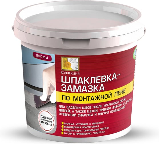 Замазка по монтажной пене КОЛЛЕКЦИЯ 0.7 кг 00882976