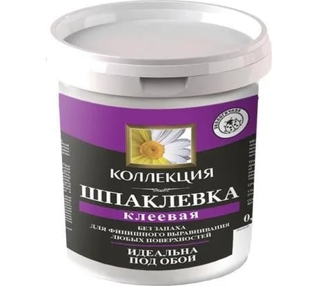 Шпаклевка клеевая КОЛЛЕКЦИЯ 0.8 кг 01083