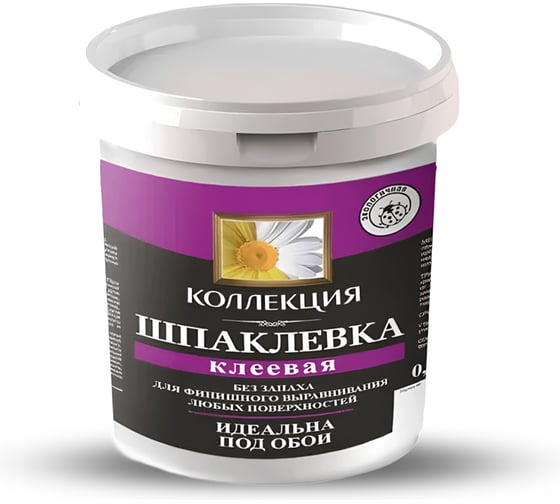 Шпаклевка клеевая КОЛЛЕКЦИЯ 0.8 кг 01083