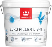 Шпаклевка лёгкая (KTA; 2,7 л) Euro Filler Light TIKKURILA 53829