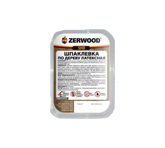 Шпаклевка по дереву SHD сосна 0.3 кг банка Zerwood 00871696455 1