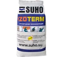 Сухая штукатурная смесь SUHO IZOTERM (теплоизоляционная; 35 л; 9.25 кг) 0078