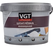 Шпатлевка ВД финишная премиум 3.6 кг VGT 11603673