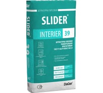 Штукатурка гипсовая Dauer SLIDER INTERIER 39 влагостойкая, легкая, 30 кг 32604