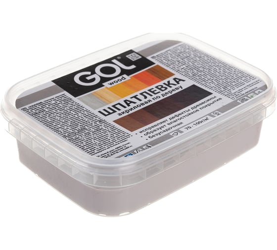 Шпатлевка акриловая по дереву МАСТЕР GOL Wd.250.070 (0.15 кг; белая) Palizh 11605667