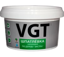 Шпатлевка акриловая в тубе по дереву Экстра (0.45 кг; дуб) VGT 9375