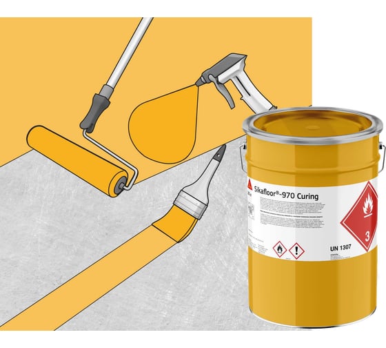Средство для ухода за бетонным полом SIKA floor-970 Curing 20 л 649481