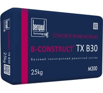 Ремонтный состав для бетона Бергауф B-CONSTRUCT TX B30 25 кг 1111225