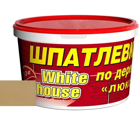 Шпатлевка White House по дереву (лиственница; 1 кг) 12861