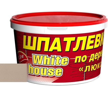 Шпатлевка White House по дереву (береза; 1 кг) 12858