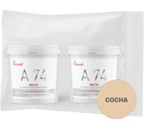 Шпатлевка акриловая отделочная Akvest по дереву атмосферостойкая водостойкая сосна А-74 0,5 кг 2 шт (набор) ВИ00021-95