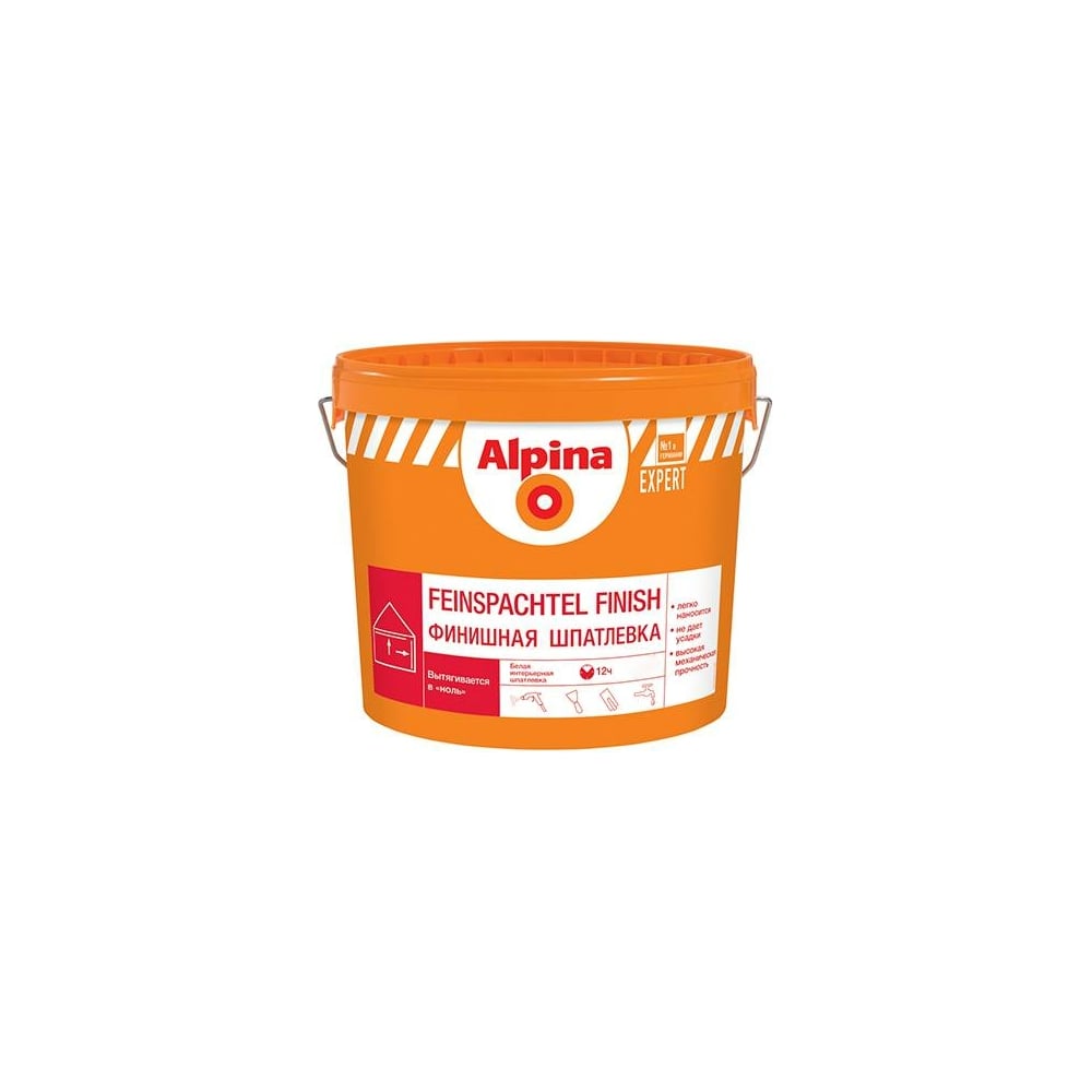 Финишная шпатлевка ALPINA EXPERT Feinspachtel Finish 15 кг 948102197 ...