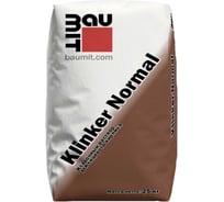 Кладочный раствор Baumit Klinker Normal для клинкерного кирпича, Серый, 25 кг Klinker Normal, Серый, 25 кг (1113)