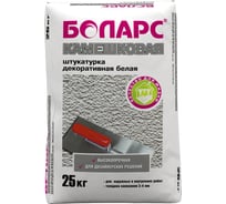 Декоративная штукатурка БОЛАРС Камешковая фракция 1 мм, 25 кг 00000006187