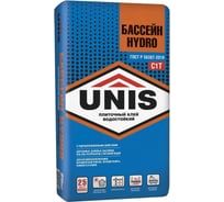 Плиточный клей UNIS Бассейн класс C1T, 25 кг 24669 4607005180087