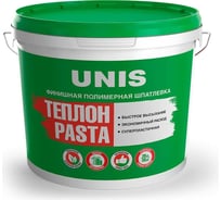 Полимерная шпатлевка UNIS Pasta Теплон готовая, 15 кг 11606721 4607005184894 21317806