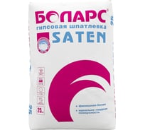 Гипсовая шпатлевка БОЛАРС SATEN 25 кг 00000026250