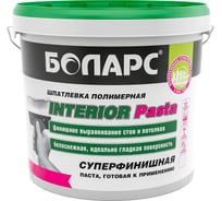 Шпатлевка БОЛАРС INTERIOR PASTA 28 кг 00000039416