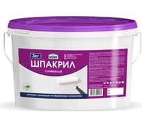 Шпакрил AQUADECOR (супербелый; 3 кг; 4 шт) УТ-00001217