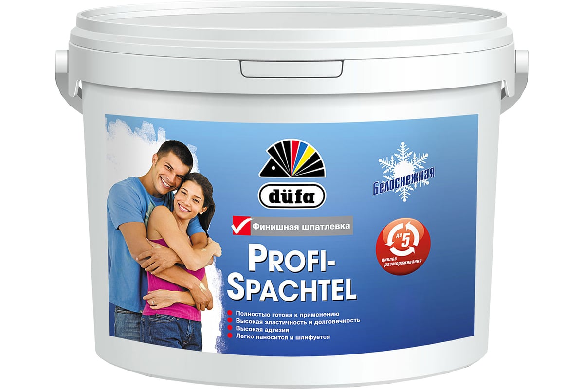 Финишная шпатлевка Dufa PROFI-SPAСHTEL 5 кг МП00-004905 - выгодная цена ...