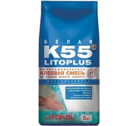 Клеевая смесь LITOKOL LitoPlus K55 класс C2, 5 кг 78080004