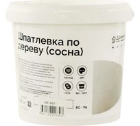 Шпатлевка по дереву акриловая антисептическая Доминар БС 116, сосна, 0.9 кг N91467