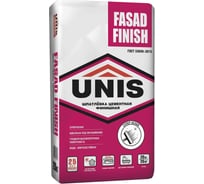 Цементная шпатлевка UNIS Fasad Finish 20 кг 4607005185518