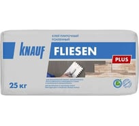 Клей для плитки, керамогранита и камня Knauf Флизен Плюс серый, класс С1, 25 кг 630739