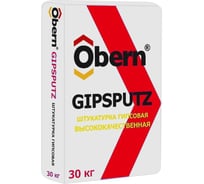 Штукатурка гипсовая Obern GIPSPUTZ МН 30 кг 22247