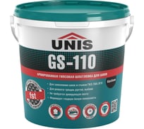 Шпатлевка для швов UNIS GS-110 GipsSeam ГКЛ 5 кг 4607005185716