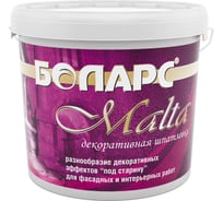 Декоративная акриловая шпатлевка БОЛАРС MALTA 200 15 кг 00000007469