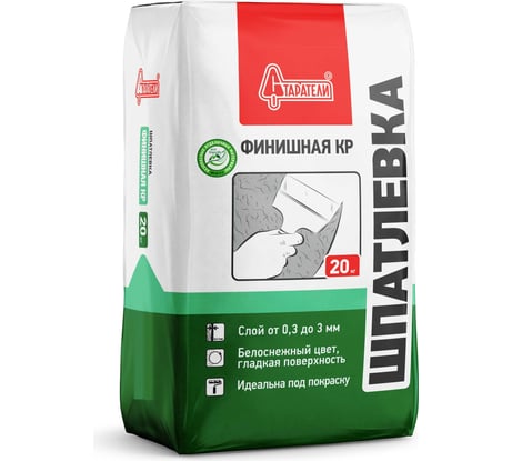 Шпатлевка полимерная Старатели Финишная КР 20 кг 3277/3425