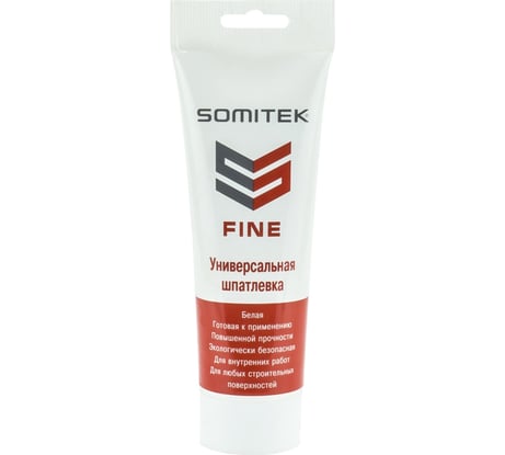 Универсальная финишная шпатлевка SOMITEK fine 400 г 36005