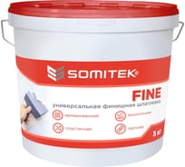 Универсальная финишная шпатлевка SOMITEK fine 5 кг 36003